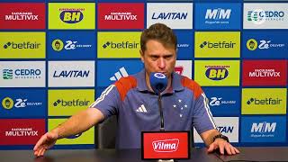 🦊🎙️ ENTREVISTA  FERNANDO SEABRA  Cruzeiro 2 x 0 AthleticoPR [upl. by Llewen]