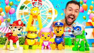 Andiamo al parco giochi con i giocattoli Paw Patrol italiano Video per bambini Scuola Allegra [upl. by Noryahs932]