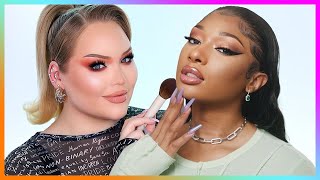 Getting Glam With MEGAN THEE STALLION  NikkieTutorials [upl. by Nnayrrehs]