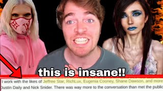 Jeffree Star Shane Dawson Eugenia Cooney AND RICH LUX editor tried to spill the tea to me ☕ [upl. by Bradstreet477]