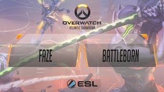 Overwatch  FaZe Clan vs Battleborn GOTY  Overwatch Atlantic Showdown NA Qualifier 3  Ro64 [upl. by Adnanref287]