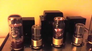 Music Tube EL34 6N9P 6SL7 Vacuum Tube Amplifier Demo with Tannoy Mercury Speakers [upl. by Deste]