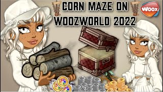 Woozworld Corn Maze 2022 On Woozworld [upl. by Burke471]