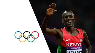 Ezekiel Kemboi KEN Wins 3000m Steeplechase Gold  London 2012 Olympics [upl. by Digirb]