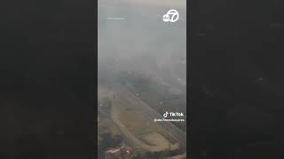 Drone footage shows homes destroyed by Maui wildfires [upl. by Comptom]