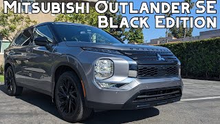 Is the 2023 Mitsubishi Outlander A Better Value Than A New Nissan Rogue SE Black Edition Review [upl. by Geralda]