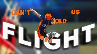 Shoyo Hinata  Karasuno vs Nekoma  quotThe Dumpster Battlequot  Cant hold us AMV 4K [upl. by Leuqcar]