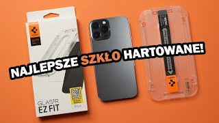 NAJLEPSZE SZKŁO HARTOWANE SPIGEN EZ FIT IPHONE 15 16 PRO MAX JAK NAKLEIĆ [upl. by Eppesuig940]