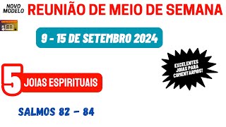 Uma Preparação objetiva das Joias Espirituais da Semana 915 de setembro 2024 [upl. by Fougere572]