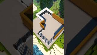 MODERN MANSION IN MINECRAFT viralshort trending gaming youtubeshorts Thecasualgamerz2 [upl. by Eidoc644]