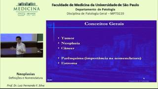 Neoplasias Definicoes e Nomenclatura [upl. by Isobel]