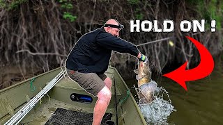 BIG Flathead Catfish on Bank Poles  BAIT TipsTricks  2022 Fishing [upl. by Farly]