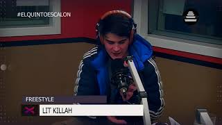 LIT KILLAH se tira un FREE sobre un beat desafiante  El Quinto Escalón Radio 22817 [upl. by Hutton]