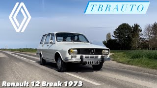 PRÉSENTATION ET ESSAI DUNE RENAULT 12 BREAK 1973 [upl. by Kacie]