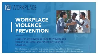 California Workplace Violence Prevention Training  Section 1 of training video [upl. by Farro]