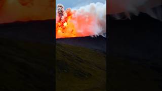 Most dangerous Volcano eruption 🌋🌋trending viralvideo shorts [upl. by Avad811]