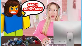 Strenge MAMA erwischt mich bei 24 Stunden ROBLOX spielen gamer girl beki in need more playtime [upl. by Frederigo21]