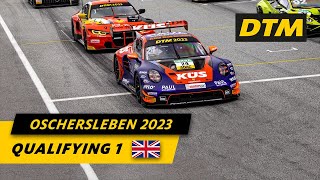 DTM Qualifying 1  Oschersleben  DTM 2023 [upl. by Grimaud]