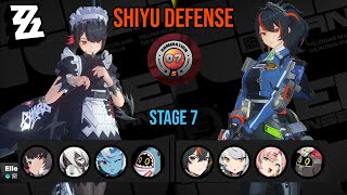 Shiyu Defense 17 Stage 7 Ellen amp Zhu Yuan DPS F2P Build  Zenless Zone Zero v11 [upl. by Dorian]