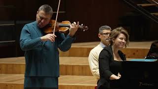 Vengerov and Osetinskaya play Beethovens quotKreutzerquot Sonata for Violin and Piano 2022 [upl. by Anniala]