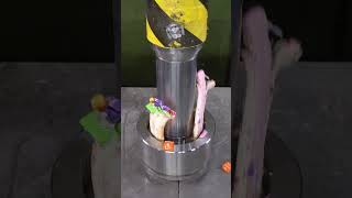 Compilation Of Best Candy Crushes With Hydraulic Press hydraulicpress crushing satisfying [upl. by Knighton]