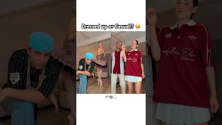 LEFT OR RIGHT 😅🩰🎧  dance trend viral couple funny ballet shorts [upl. by Touber584]