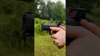 Sig Sauer P365 XMacro and EPS Carry  POV shooting new edc review sigsauer fyp edc pewpew [upl. by Linetta]