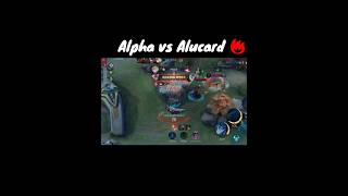 Alpha Jungling Vs Alucard Jungling 🤣 alpha mobilelegends mlbb shorts [upl. by Grimbly]