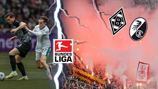 GLADBACH VS FREIBURG  BORUSSIAS NEUER TIEFPUNKT BUNDESLIGA FAN HIGHLIGHTS [upl. by Ellynad]