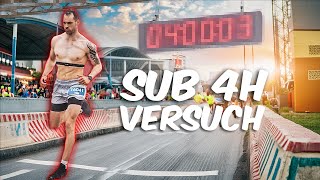 Ich laufe meinen ersten Marathon in Freiburg SUB 4h Versuch [upl. by Blus]