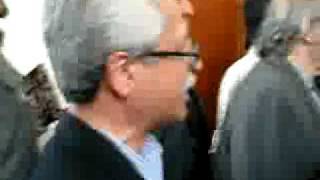 Elie Wiesel Verbally Abused as quotZioNaziquot by Ahmadinejad Entourage at Durban II [upl. by Ahsetal]