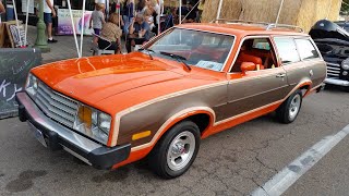 1979 Ford Pinto Squire 2 Door Station Wagon Survivor Low Miles Original 79 Rust Free California Car [upl. by Nob]