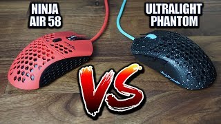 FINALMOUSE  AIR58 NINJA VS ULTRALIGHT PHANTOM Get Windows10 Pro Under 15 below [upl. by Chevy]