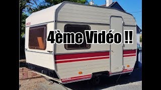 Timelapse Restauration Caravane DIGUE 4ème Partie  Peinture extérieur Coffres Placard [upl. by Nocaed132]