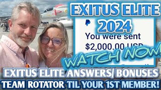 🔥 EXITUS ELITE 2024 AND THE ANSWERS TO EXITUS ELITE POWERFUL VIDEO [upl. by Dan]