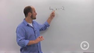 Solving Simple Logarithmic Equations [upl. by Hughmanick427]