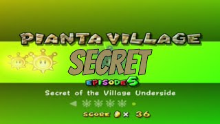 Super Mario Sunshine  Pianta Village Secret Shine  Episode 9 Red Coin Chucksters [upl. by Zosima]