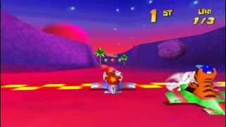 Nintendo 64 Longplay  Diddy Kong Racing Part 7 Final FFunland Trophy Race [upl. by Decca]