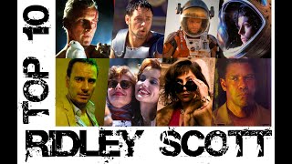 Top 10 Movies of Ridley Scott [upl. by Loraine]