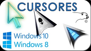 Cursores para Windows 8 y 10 [upl. by Ahsercul648]