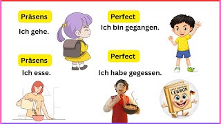 Improve your German  Present and Prefect Tense [upl. by Adnuhser942]