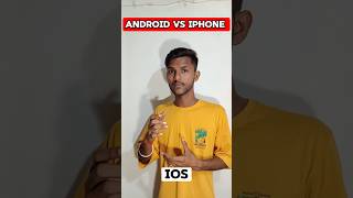 Android vs Iphone 🤣😂shorts trending [upl. by Atiugram]