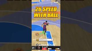 NBA 2K24 Build with 26 Speed With Ball Best Build Ratings on 2K24 nba2k24 2k24 2k [upl. by Kelda]