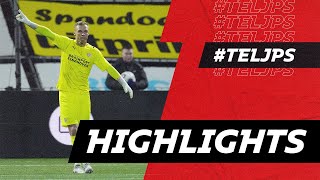 DELANGHE houdt de nul met BELANGRIJKE REDDINGEN 🚧  HIGHLIGHTS Telstar  Jong PSV [upl. by Beacham]