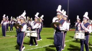 Galion marching band plays against Fairbanks [upl. by Sible]