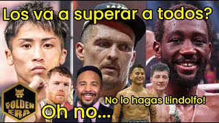 Lindolfo Delgado no seas Camaron Zepeda Canelo Alvarez vs Andre ward Inoue vs Crawford vs Usyk LXL [upl. by Notgnimer705]