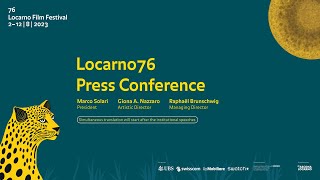 Locarno76 Press Conference [upl. by Oirelav]