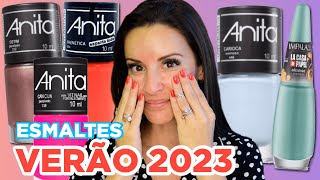 Tendências de ESMALTES VERÃO 2023 [upl. by Ahsenac]