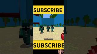 SQUID GAME in Minecraft 😳 minecraft squidgame shorts minecraftmemes [upl. by Nabois]