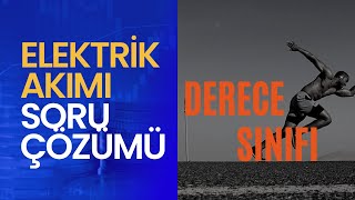 ELEKTRİK AKIMI SORU ÇÖZÜMÜ 10SINIF FİZİK VE TYT [upl. by Hsina]